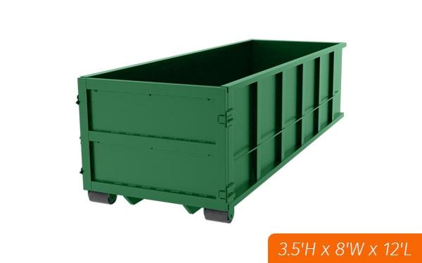 most companies can deliver a 10-yard dumpster within 24 to 48 hours of placing an order